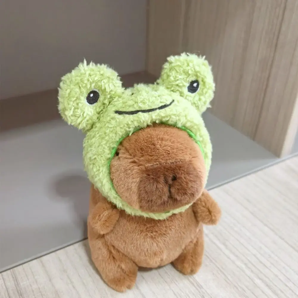 Cute Multicolor Plush Capybara Keychain Toy Cartoon Capybara Headgear Capybara Doll Accessories Guinea Pig Fluffty Animal Doll Cute Multicolor Plush Capybara Keychain Toy Cartoon Capybara Headgear Capybara Doll Accessories Guinea Pig Fluffty Animal Doll