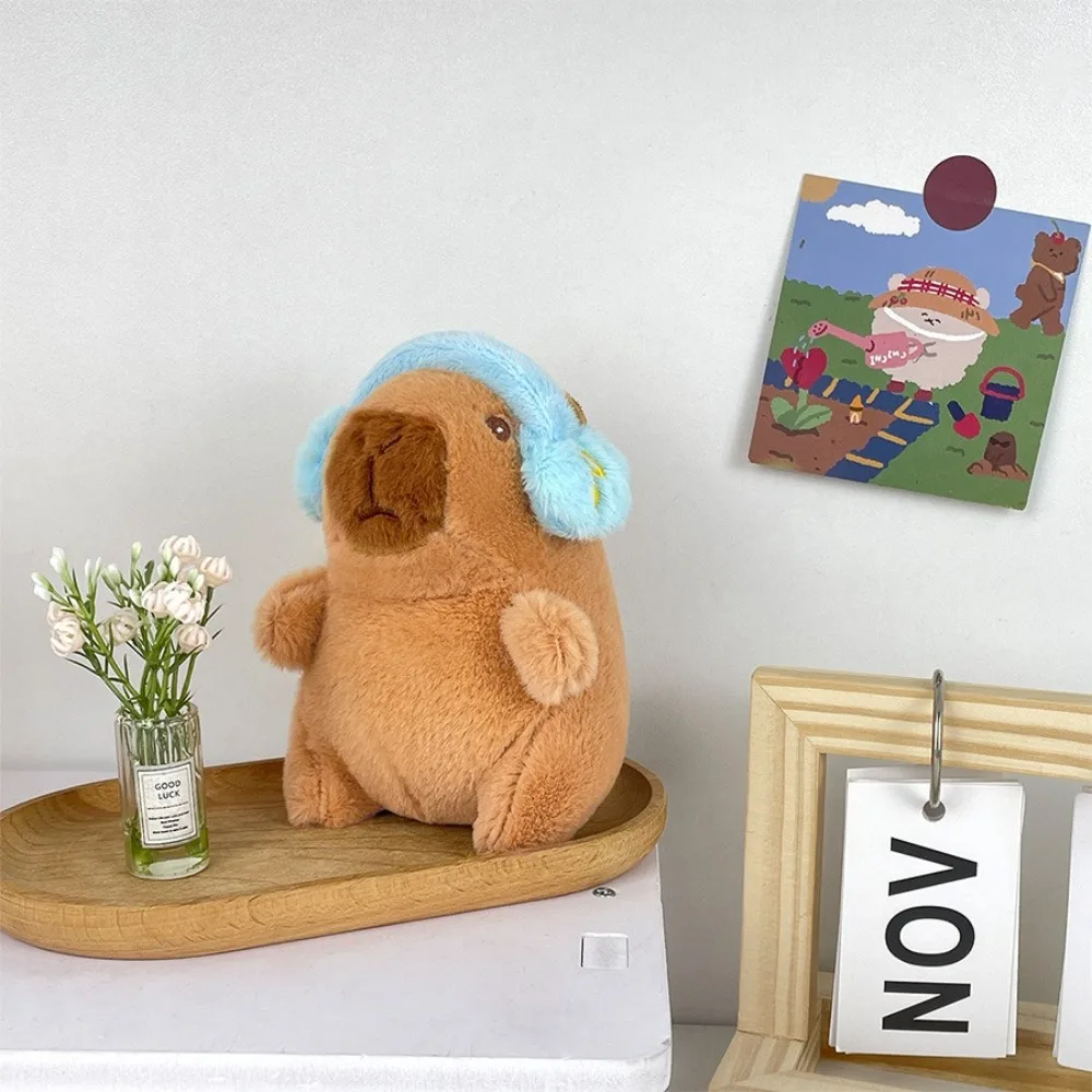Cute Capybara Plush Toy Hoodie with Wings Simulation Doll Small Size Stuffed Animals Anime Fluffty Toy Birthday Party Cute Capybara Plush Toy Hoodie with Wings Simulation Doll Small Size Stuffed Animals Anime Fluffty Toy Birthday Party
