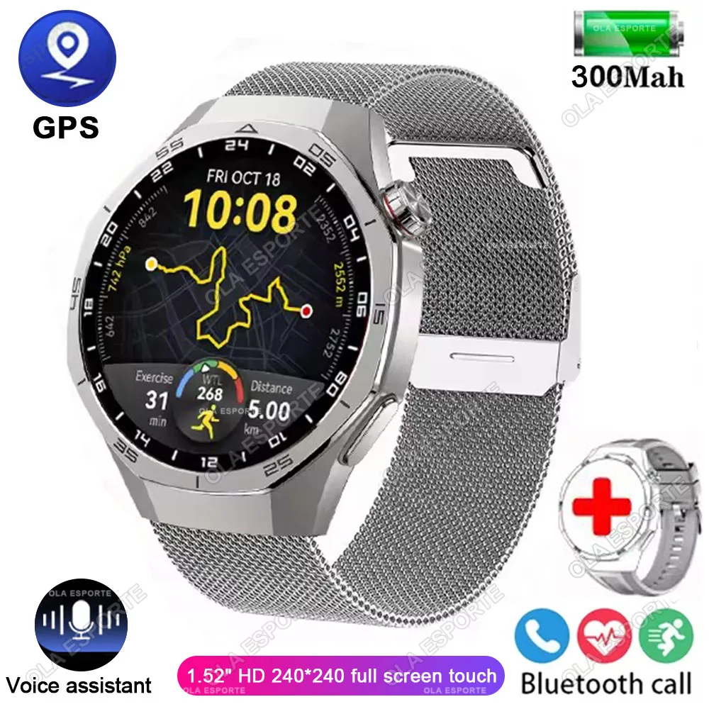 Watch 5 Pro Smart Watch for Huawei GT 5 Pro Smartwatch Gift Sport Watches Men Women Bluetooth Phone Call WristWatch GPS Band NEW Watch 5 Pro Smart Watch for Huawei GT 5 Pro Smartwatch Gift Sport Watches Men Women Bluetooth Phone Call WristWatch GPS Band NEW