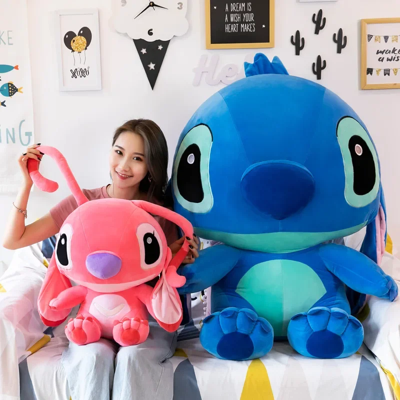 20-60cm Giant Size Lilo & Stitch Couple Models Cartoon Stuffed Plush Anime Plushs Toys Pendant Toy Pillow Kids Birthday Gift 20-60cm Giant Size Lilo & Stitch Couple Models Cartoon Stuffed Plush Anime Plushs Toys Pendant Toy Pillow Kids Birthday Gift