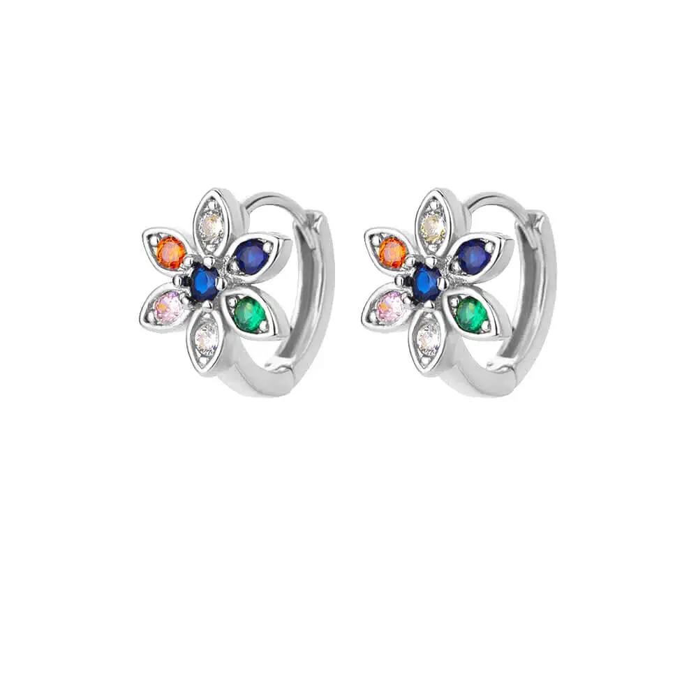 Colored Zircon Earrings For Women Stainless Steel Earrings 2024 Trend New Couple Luxury Brand Jewelry Freeshipping pendientes Colored Zircon Earrings For Women Stainless Steel Earrings 2024 Trend New Couple Luxury Brand Jewelry Freeshipping pendientes