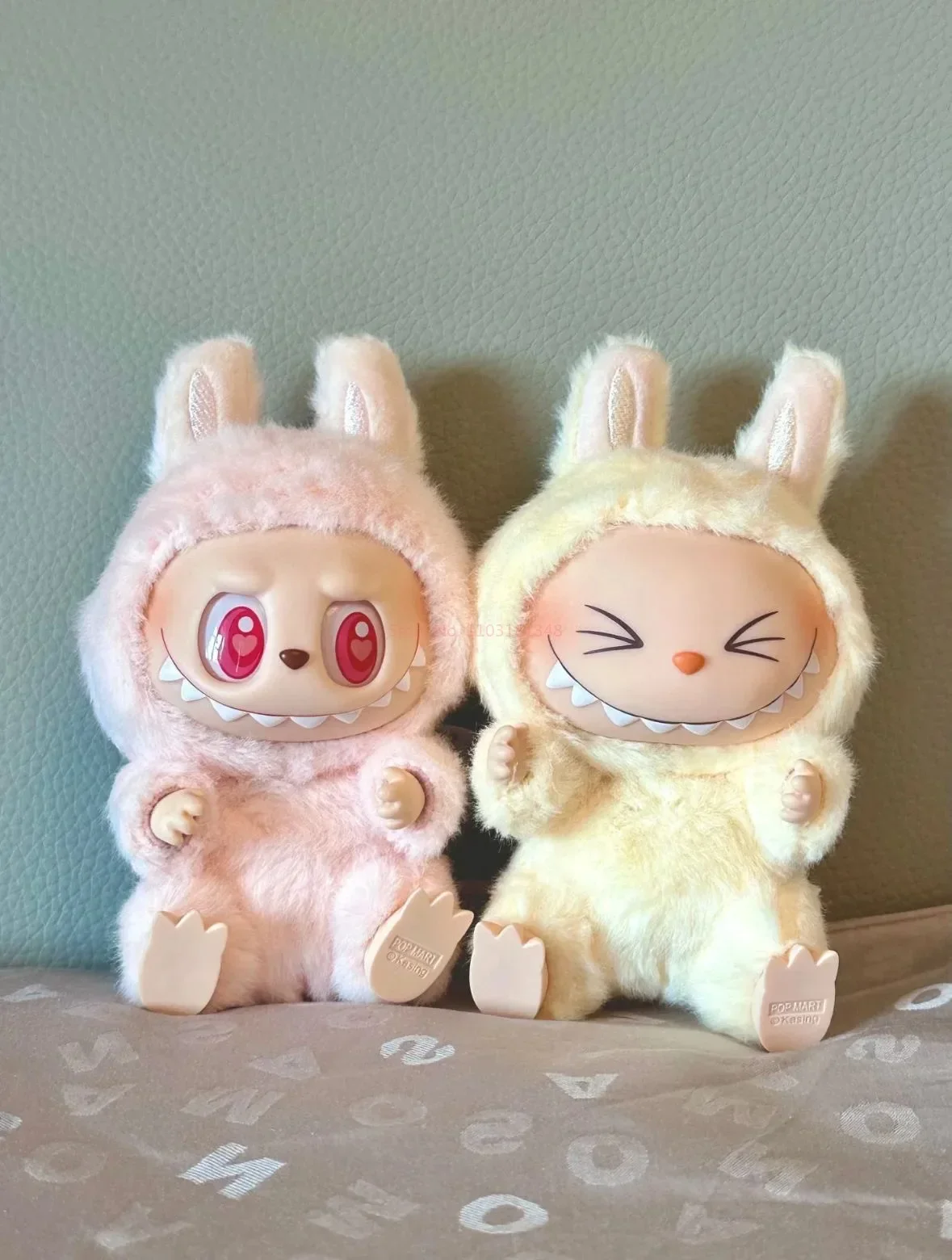 Pop Mart Macaron 2. A Labubu Sitting Party Vinyl Plush Blind Box Gift Decoration Decoration