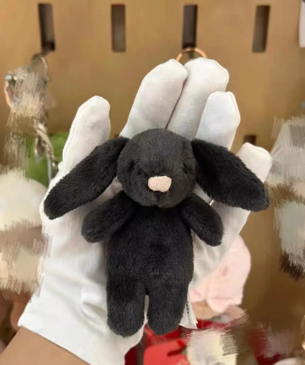 Stuffed Animals Cute Cartoon Rabbit Keychain Love Pompom Trinket Toy Girl Bag Car Keychain Mobile Phone Pendant Jewelry Gift Stuffed Animals Cute Cartoon Rabbit Keychain Love Pompom Trinket Toy Girl Bag Car Keychain Mobile Phone Pendant Jewelry Gift