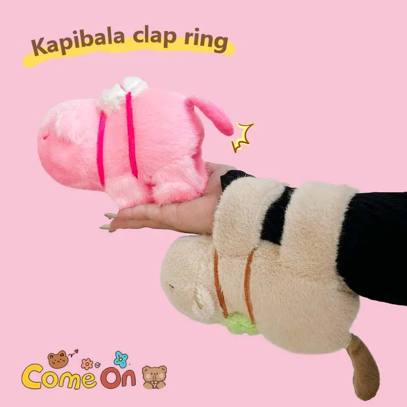 New Kapibala Plush Toy with Tail Simulation Dolphin Plush Bracelet, Animal Backpack Bracelet Gift for Children and Friends New Kapibala Plush Toy with Tail Simulation Dolphin Plush Bracelet, Animal Backpack Bracelet Gift for Children and Friends