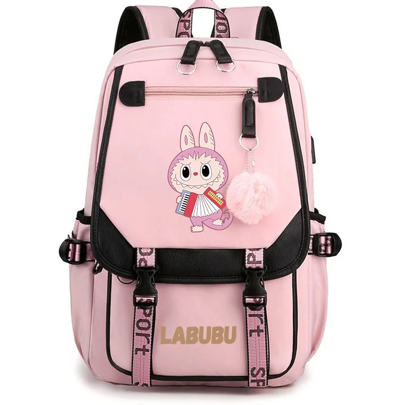 Labubu Anime Backpack Cosplay Unisex Students School Bag Cartoon Bookbag Laptop Travel Rucksack Outdoor Bag Labubu Anime Backpack Cosplay Unisex Students School Bag Cartoon Bookbag Laptop Travel Rucksack Outdoor Bag