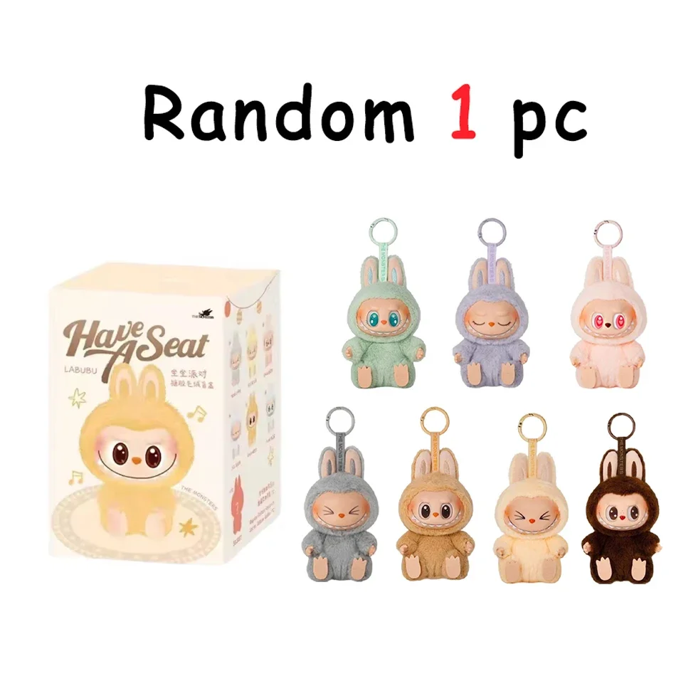 Labubu The Monsters V3 Series Blind Plush Box, Vinyl Base Toy, Animated Characters, Mysterious Surprise Box, Keychain, Infant Labubu The Monsters V3 Series Blind Plush Box, Vinyl Base Toy, Animated Characters, Mysterious Surprise Box, Keychain, Infant