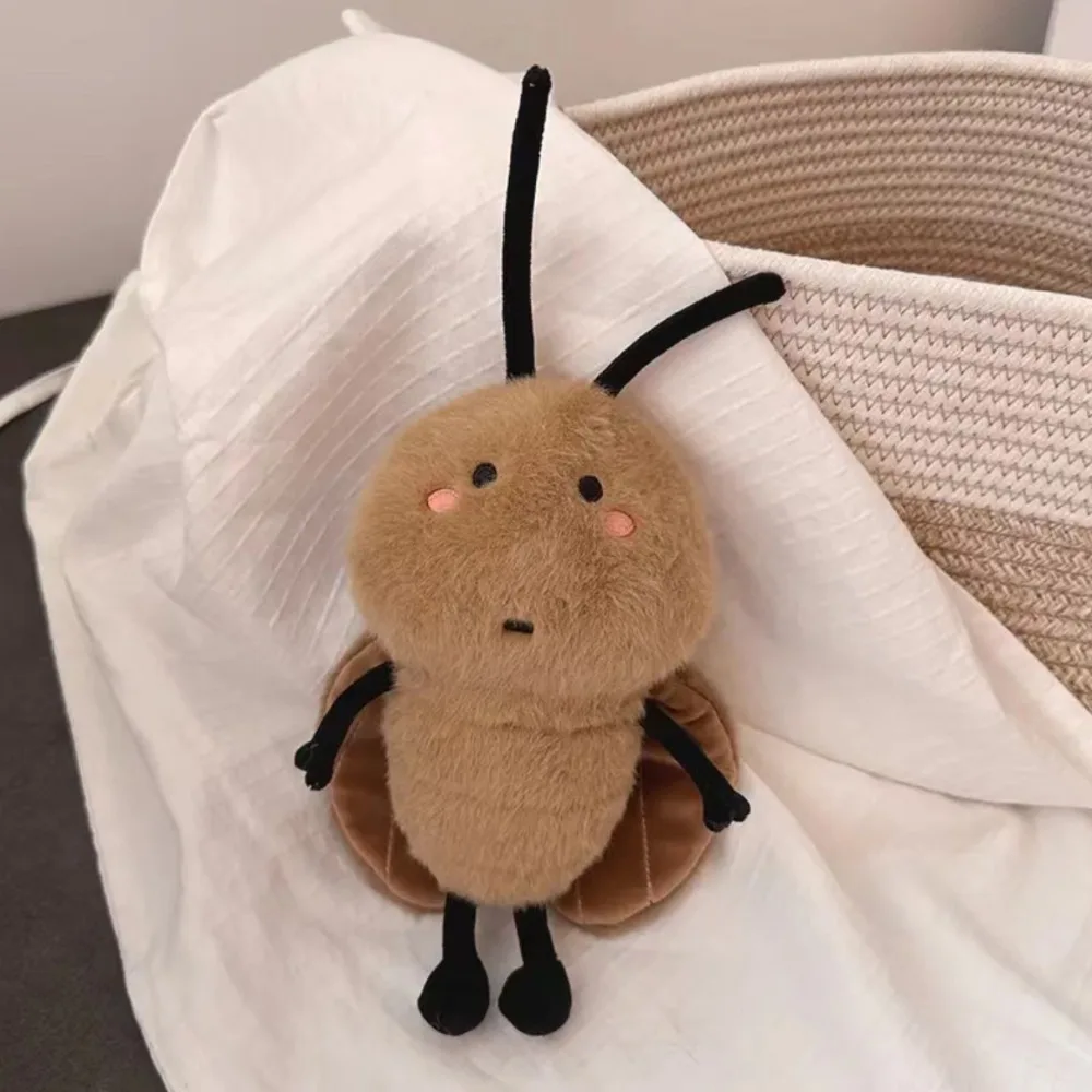 Creative Cockroach Doll Cute Funny Plush Toys Funny Cockroaches Birthday Present Pendant Home Decoration