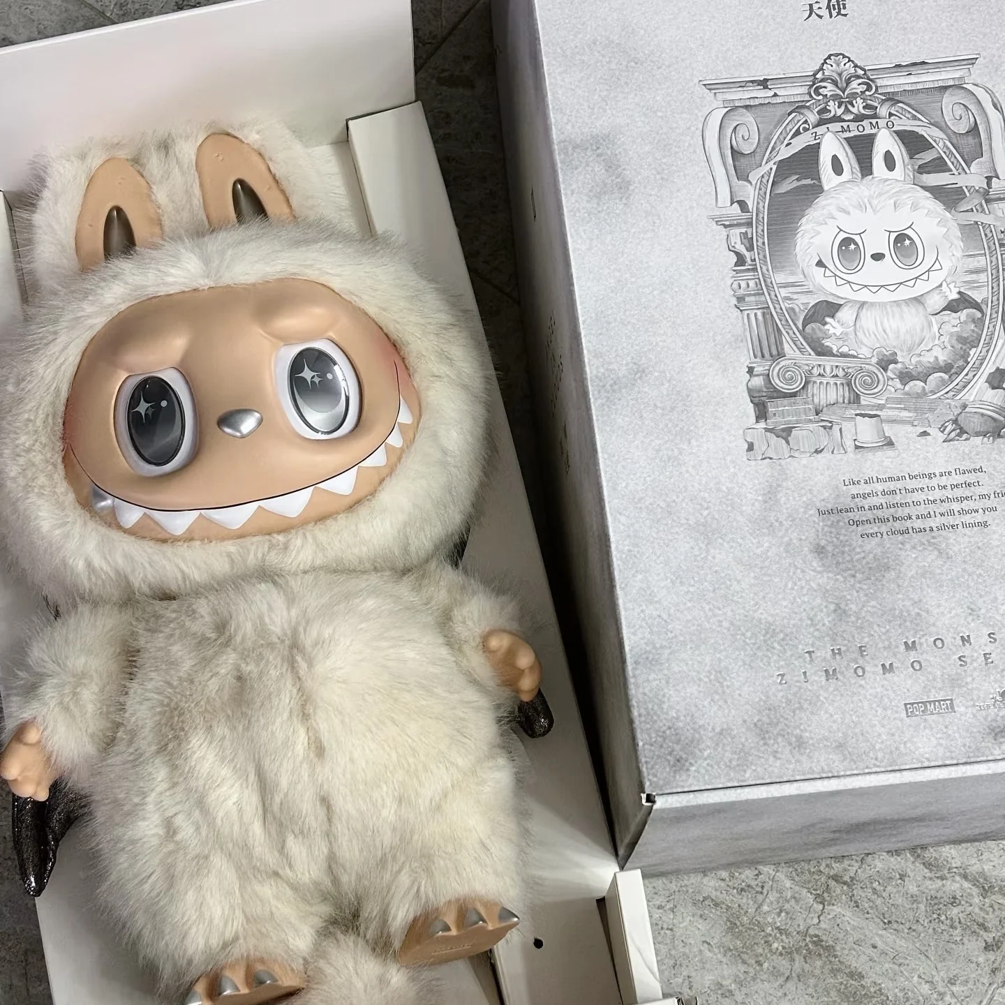 Labubu Archangel Large Vinyl Dolls Mystery Boxes for Boys and Girls Fun Collectibles