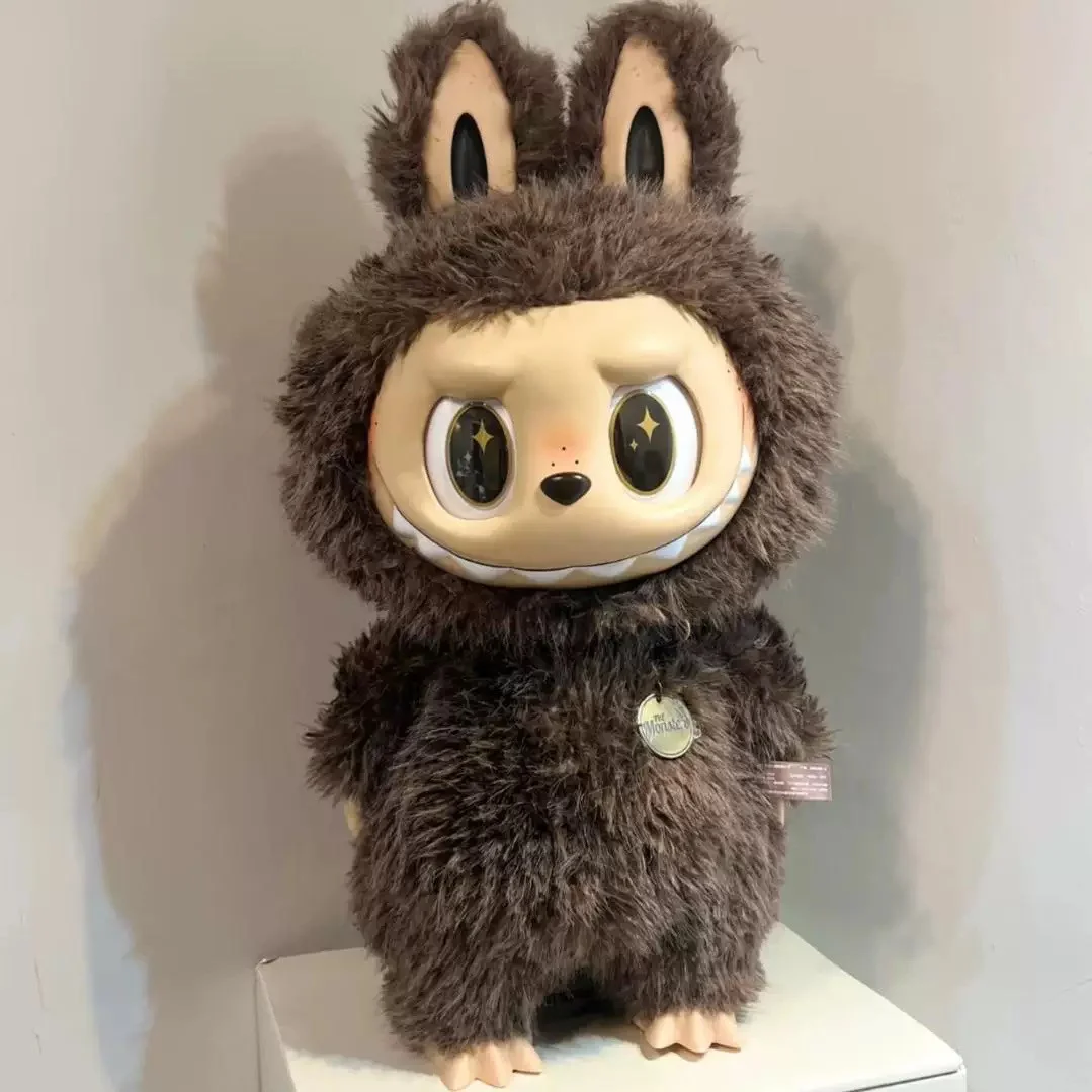 Bubble Mart Zimomo Big Leader Archangel Vinyl Plush Doll Trendy PVC and Resin Labubu Ornaments Collectible Blind Box Play