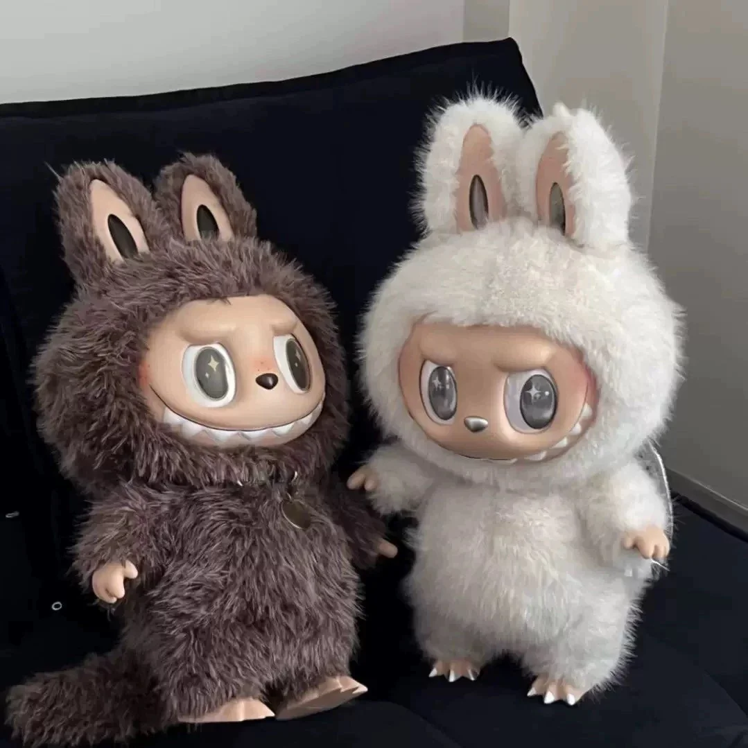 Bubble Mart Zimomo Big Leader Archangel Vinyl Plush Doll Trendy PVC and Resin Labubu Ornaments Collectible Blind Box Play