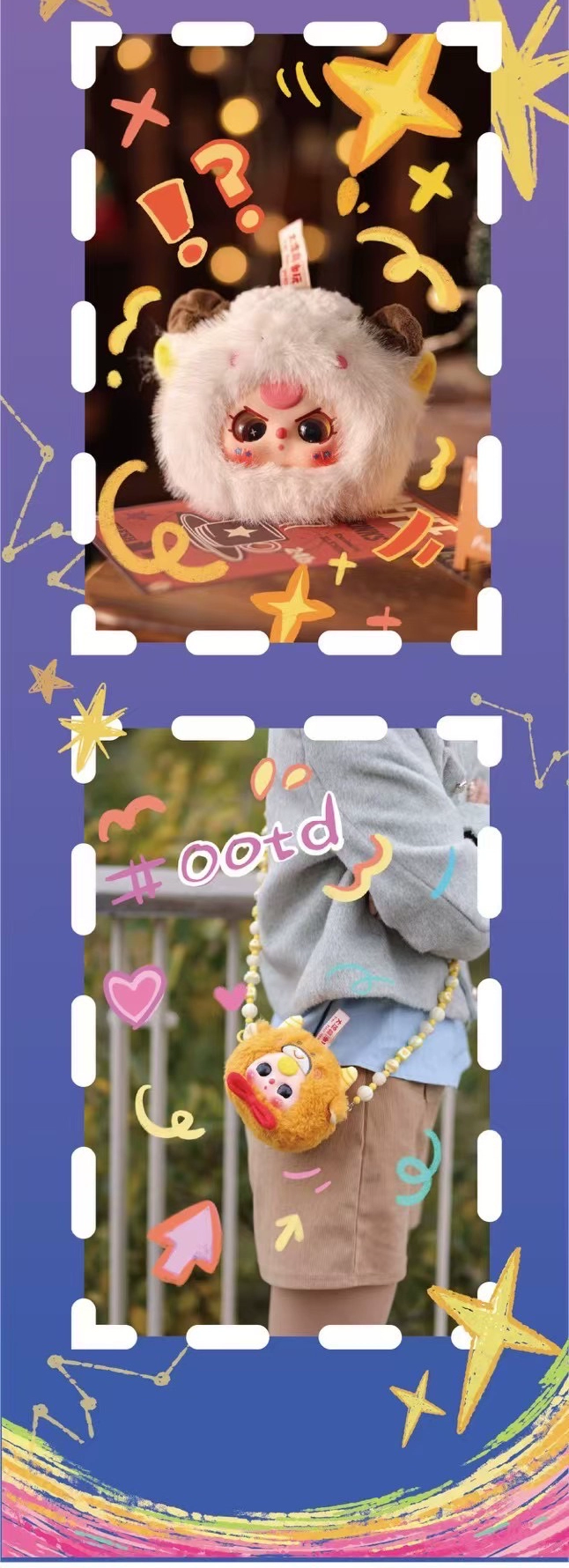 Baby Three Twelve Constellations Plush Blind Box Tide Bag Decorative Pendant Mystery Box Kawaii Doll Surprise Toy Christmas Gift Baby Three Twelve Constellations Plush Blind Box Tide Bag Decorative Pendant Mystery Box Kawaii Doll Surprise Toy Christmas Gift