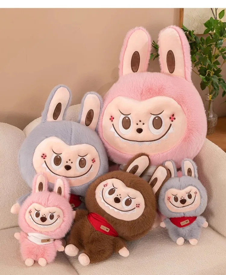 25CM Rabbit Labubu Plush Toy Cartoon Cute Cloth Doll Accompany Sleeping Plush Pillow Doll Birthday Gift Home Decor Plushie Toy 25CM Rabbit Labubu Plush Toy Cartoon Cute Cloth Doll Accompany Sleeping Plush Pillow Doll Birthday Gift Home Decor Plushie Toy