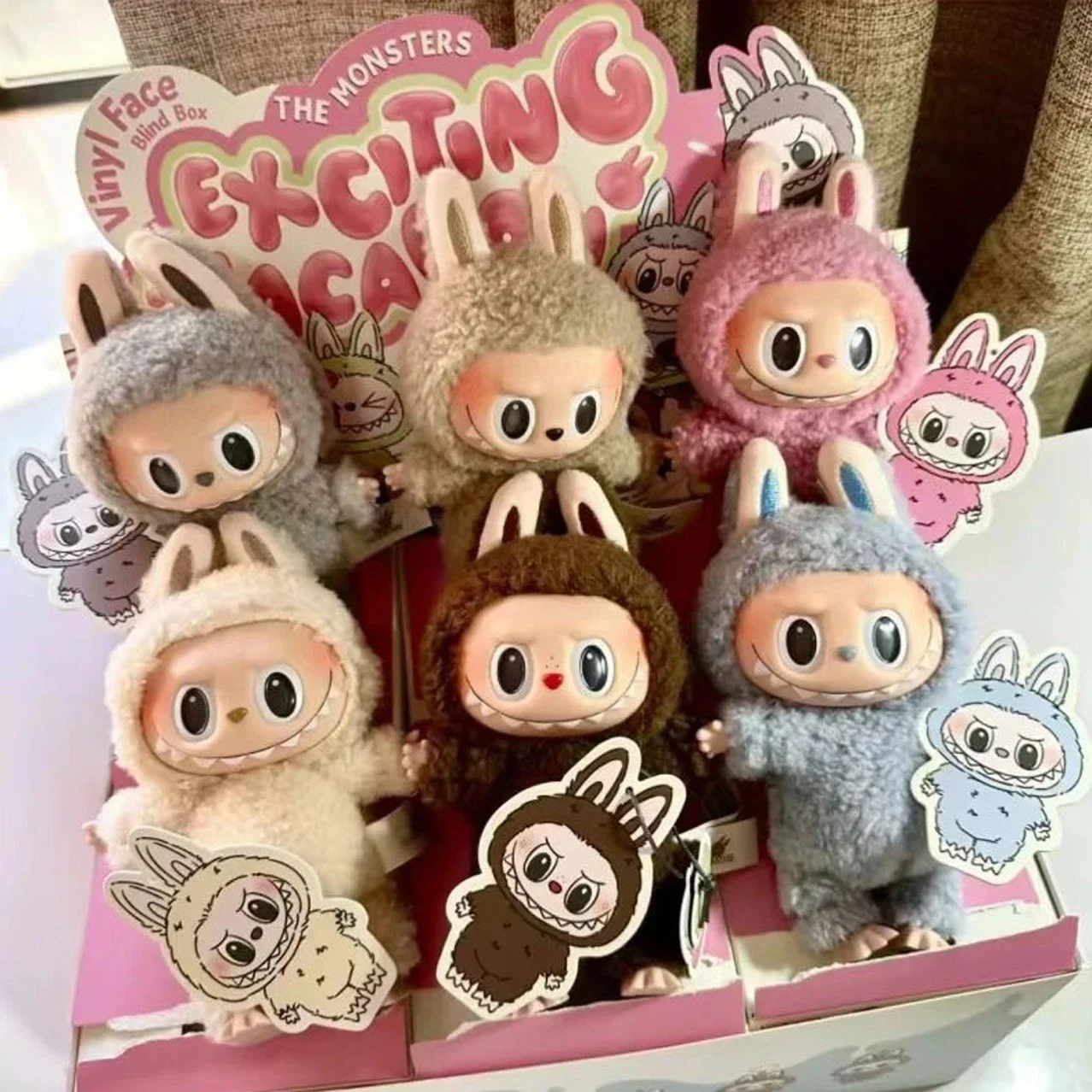 Labubu 3,0 la serie monstruos v3 caja ciega anime figura caliente nueva caja sorpresa misteriosa kawaii lindo llavero juguetes Labubu 3,0 la serie monstruos v3 caja ciega anime figura caliente nueva caja sorpresa misteriosa kawaii lindo llavero juguetes