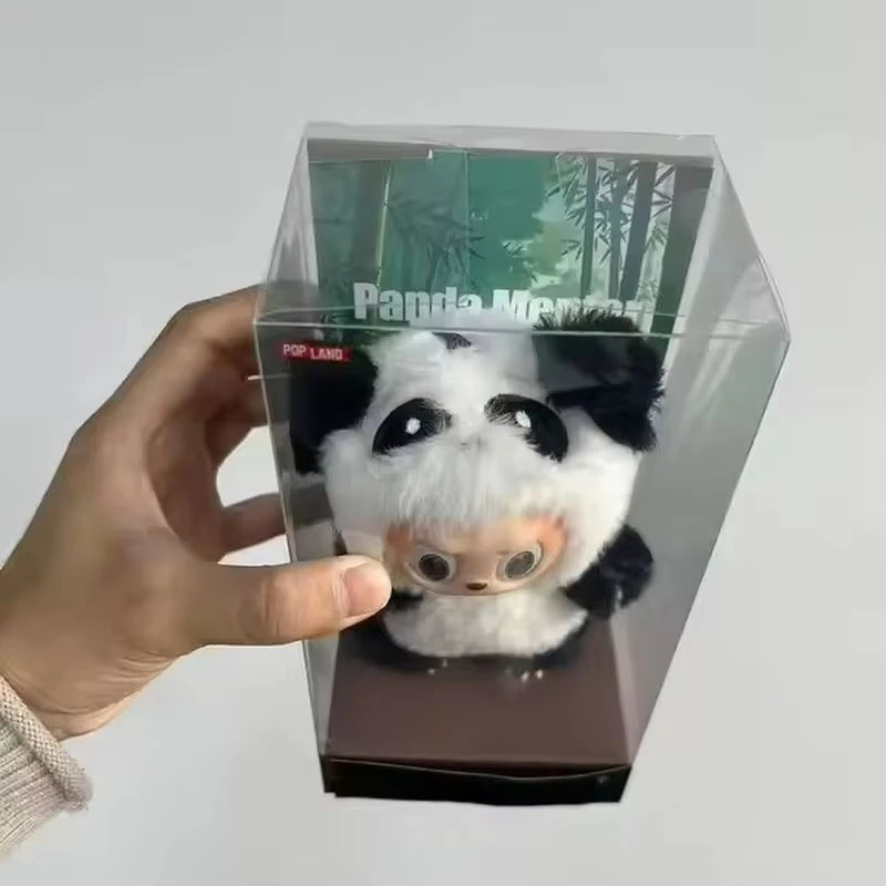 17cm Labubu Panda Mentor Series Blind Box Vinyl Doll Trendy Ornament  Keychain Collected 1:1 Replica High Qualitybirthday Gift