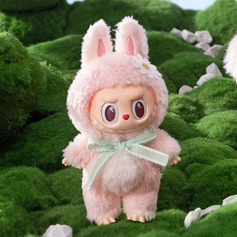 Labubu The Monsters Wild Home Doll - Cartoon Toy, Desktop Ornament with Pendant, Perfect for Kids