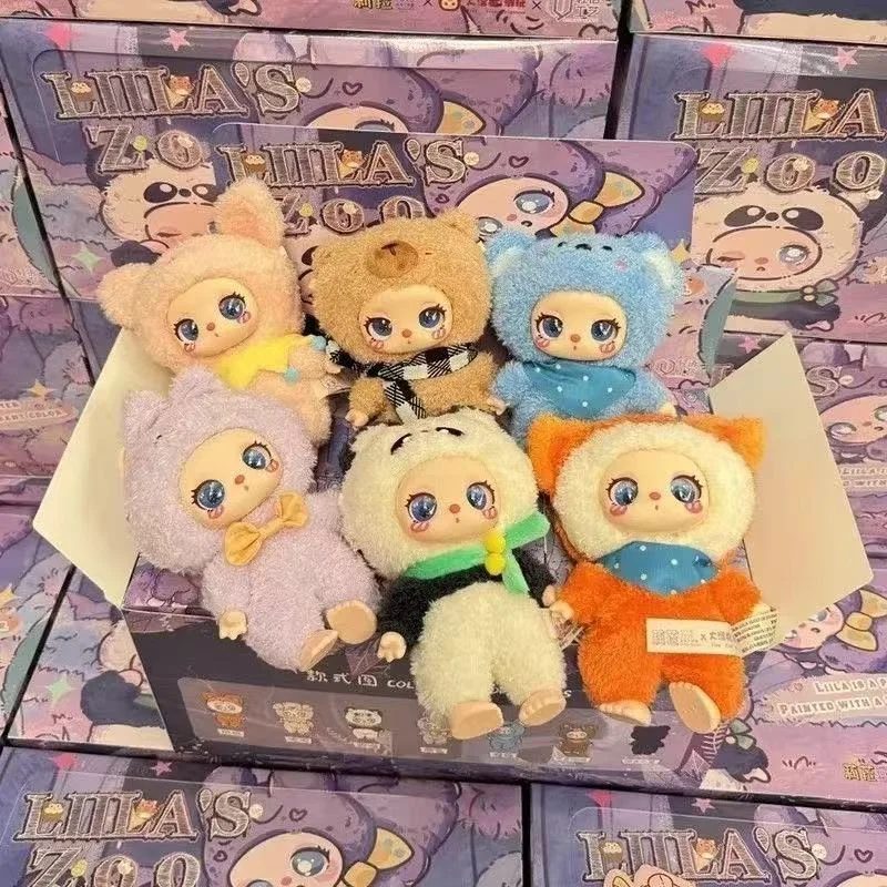 Baby Three Liila V2 Vinyl Blind Box Liila'S Zoo Second Generation Series Bag Pendant Trendy Play Ornament Cute Doll Mysterygift Baby Three Liila V2 Vinyl Blind Box Liila'S Zoo Second Generation Series Bag Pendant Trendy Play Ornament Cute Doll Mysterygift
