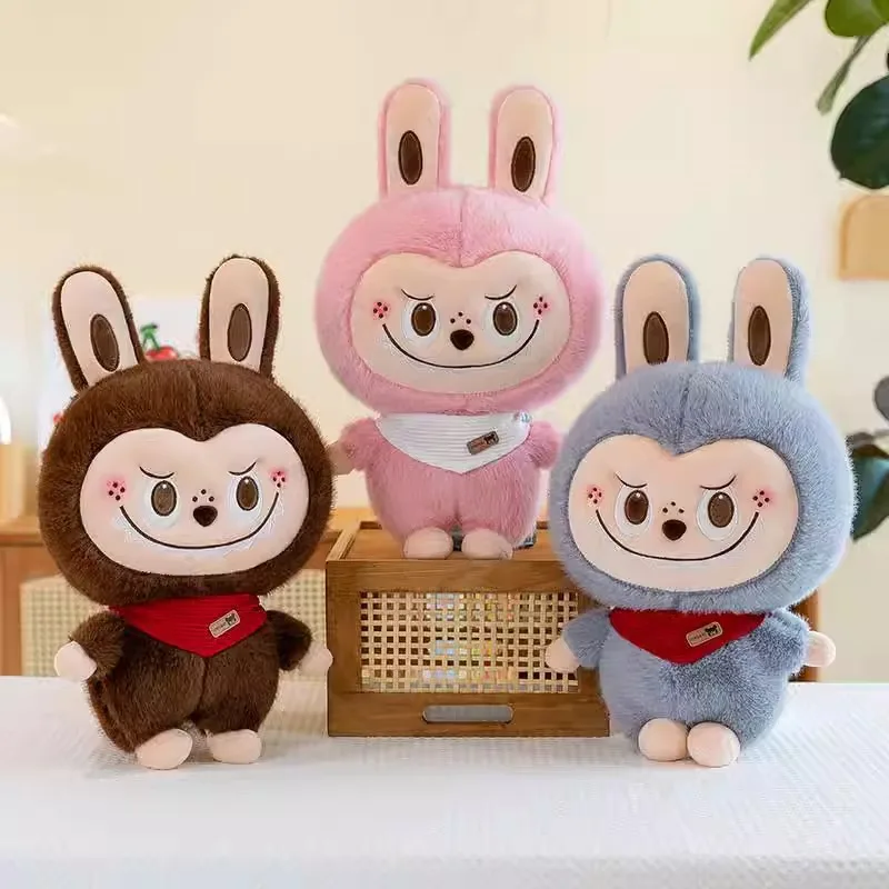 25CM Rabbit Labubu Plush Toy Cartoon Cute Cloth Doll Accompany Sleeping Plush Pillow Doll Birthday Gift Home Decor Plushie Toy 25CM Rabbit Labubu Plush Toy Cartoon Cute Cloth Doll Accompany Sleeping Plush Pillow Doll Birthday Gift Home Decor Plushie Toy