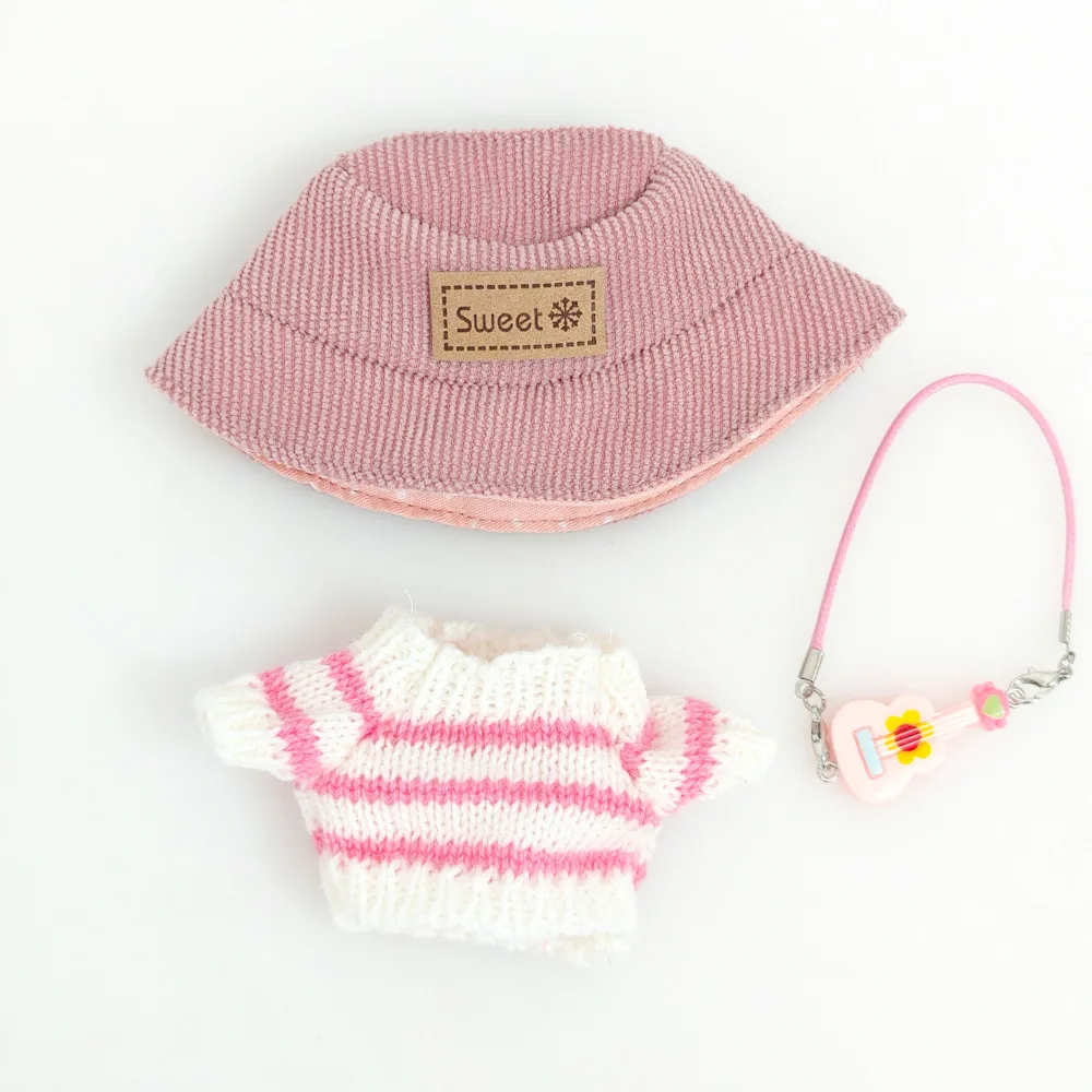 Only Labbubu Clothes Labubu Doll Accessories Kawaii Jewelry Cute Doll Ornament Christmas Gift Creative Labubu Keyring Kids Toys