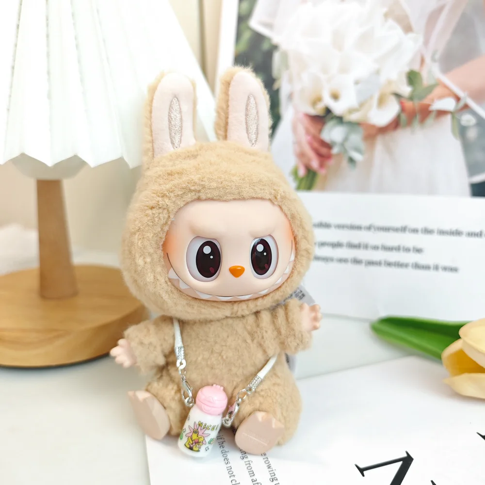 Only Labbubu Clothes Labubu Doll Accessories Kawaii Jewelry Cute Doll Ornament Christmas Gift Creative Labubu Keyring Kids Toys