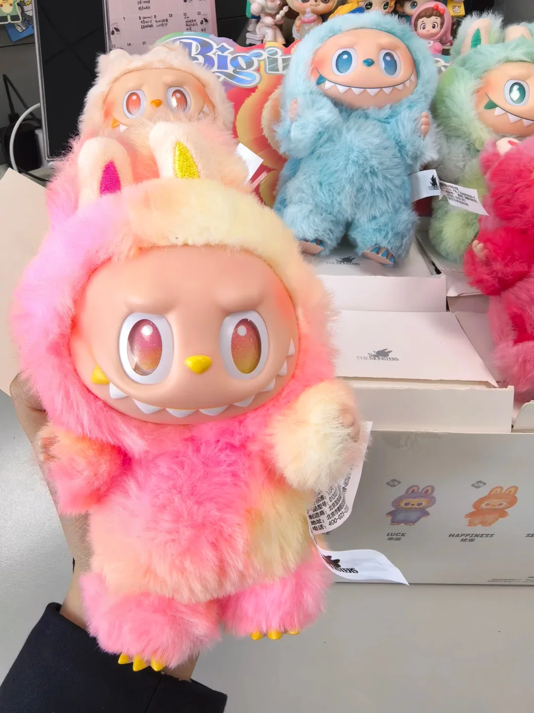 G6 High Quality Labubu V3 Labubu Blind Box The Monster Mystery Box Kawaii Lububu Doll Keyring Surprise Christmas Gift Kids Toys G6 High Quality Labubu V3 Labubu Blind Box The Monster Mystery Box Kawaii Lububu Doll Keyring Surprise Christmas Gift Kids Toys