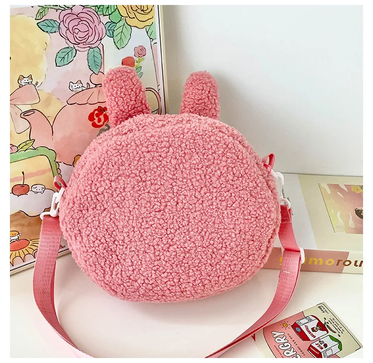 Labu Crossbody Bag Cartoon Backpack Doll Change Plush Bag Children'S Backpack Cartoon Bag Shoulder Bag Handbag Girl Gift Labu Crossbody Bag Cartoon Backpack Doll Change Plush Bag Children'S Backpack Cartoon Bag Shoulder Bag Handbag Girl Gift