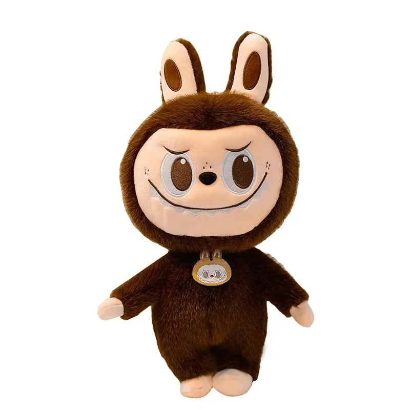 2025 Labubu Cartoon Ragdoll Plush Toys Mink Fur Cute Rabbit Ragdoll Accompany Sleep Plush Toy Pillow Children'S Christmas Gift