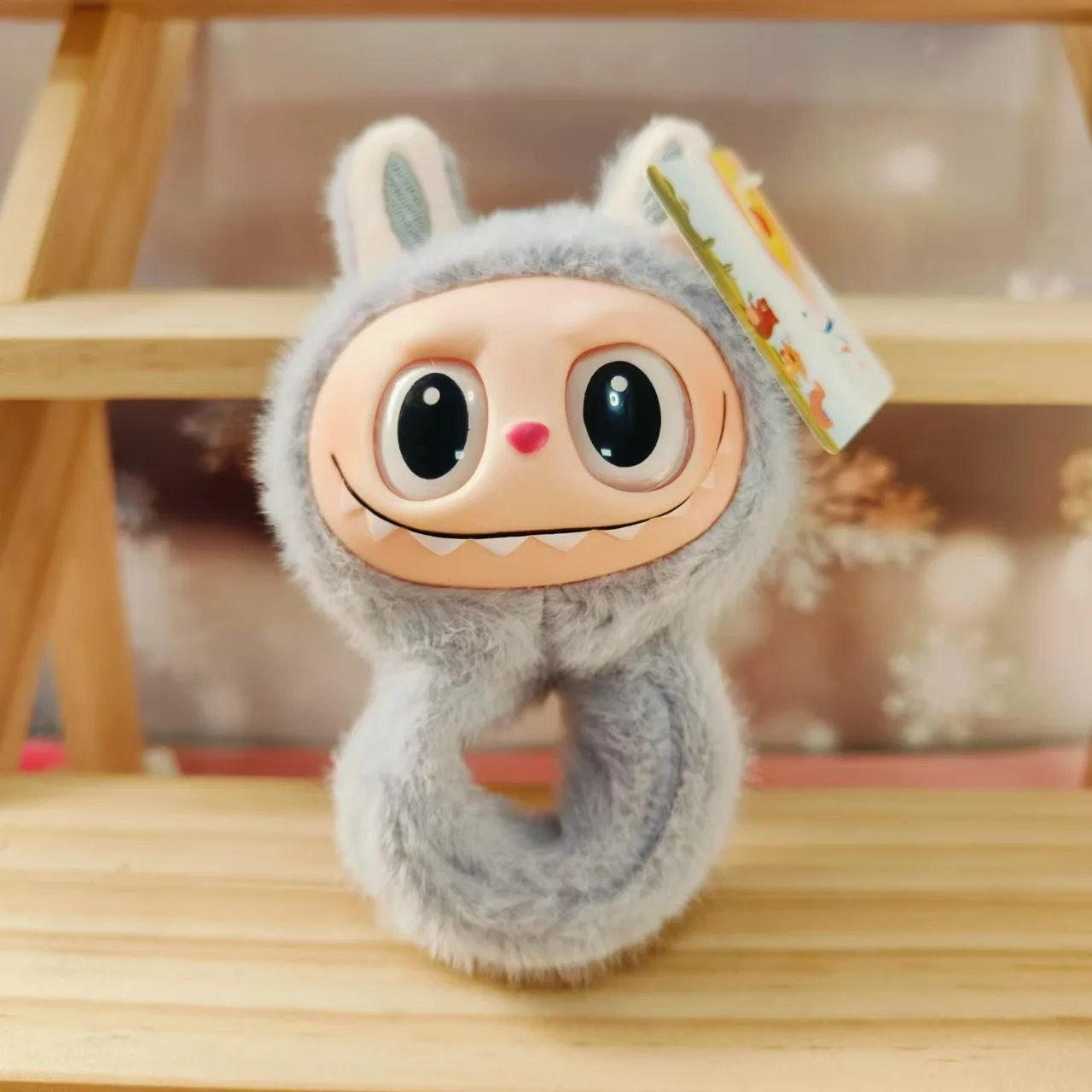 New labubu labubu snap ring plush doll cute toy doll doll wrist models men and women gifts New labubu labubu snap ring plush doll cute toy doll doll wrist models men and women gifts