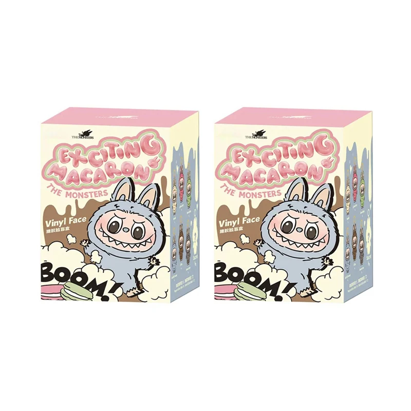 Authentic Labubu Heartbeat Macaron Face Series Blind Box Trendy Play Handmade Model Mystery Box Collection Toy Surprise Gift Authentic Labubu Heartbeat Macaron Face Series Blind Box Trendy Play Handmade Model Mystery Box Collection Toy Surprise Gift