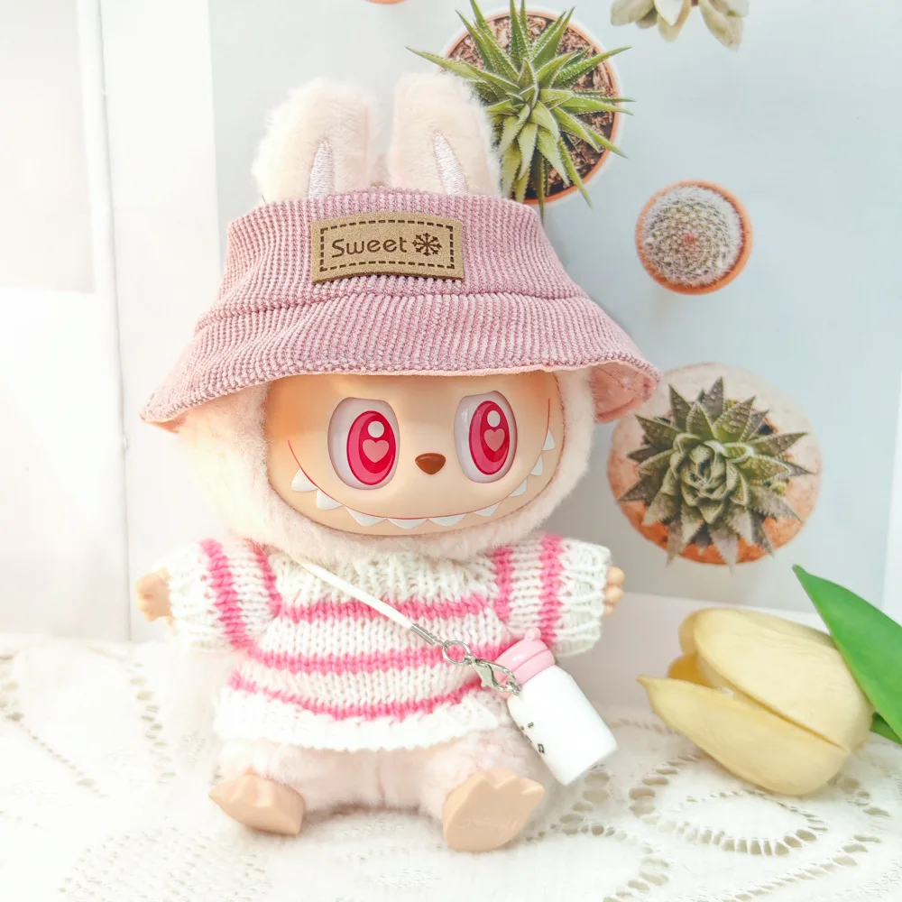 Only Labbubu Clothes Labubu Doll Accessories Kawaii Jewelry Cute Doll Ornament Christmas Gift Creative Labubu Keyring Kids Toys