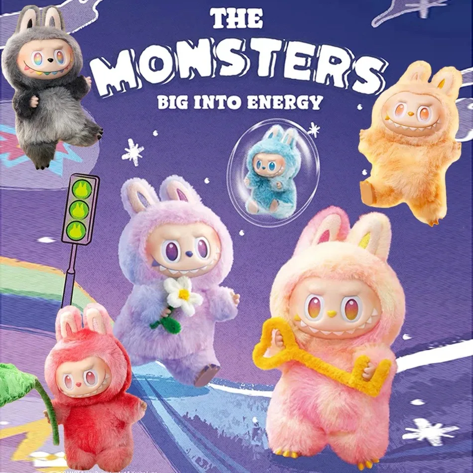 New The Monsters Labubu 3.0 Big Into Energy Series Vinyl Plush Pendant Blind Box Cute Doll Decoration Children Toy Gift New The Monsters Labubu 3.0 Big Into Energy Series Vinyl Plush Pendant Blind Box Cute Doll Decoration Children Toy Gift