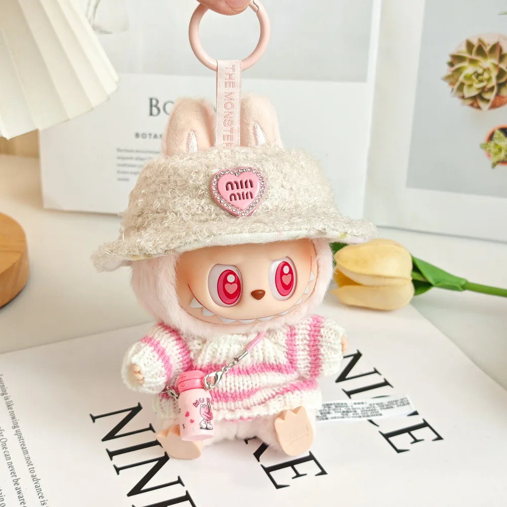 Only Labbubu Clothes Labubu Doll Accessories Kawaii Jewelry Cute Doll Ornament Christmas Gift Creative Labubu Keyring Kids Toys