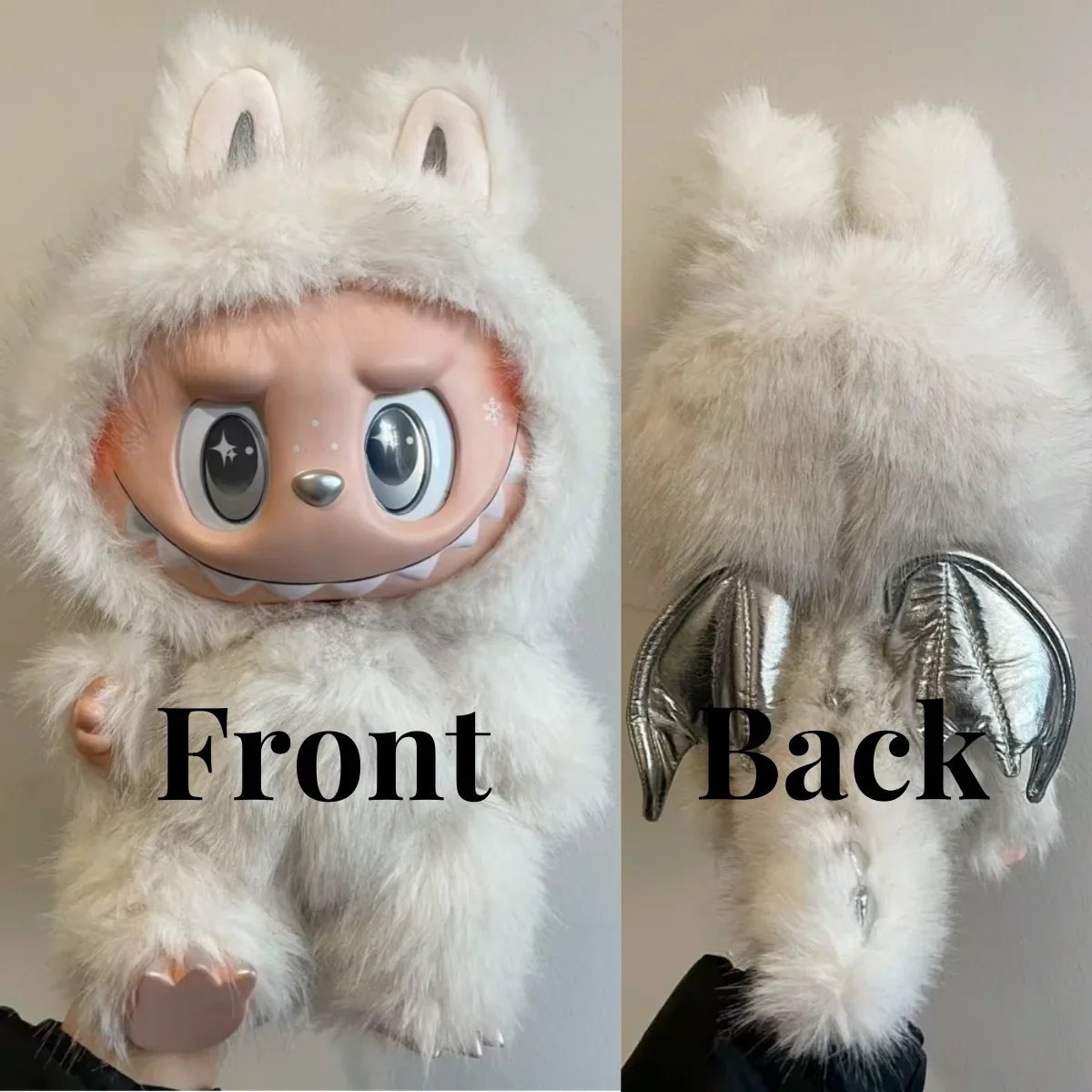 In Stock New 38cm The Monster Labubu Series Zimomo Big Angel Creative Doll Vinyl Pendant Doll Model Replica Toys Birthday Gifts In Stock New 38cm The Monster Labubu Series Zimomo Big Angel Creative Doll Vinyl Pendant Doll Model Replica Toys Birthday Gifts