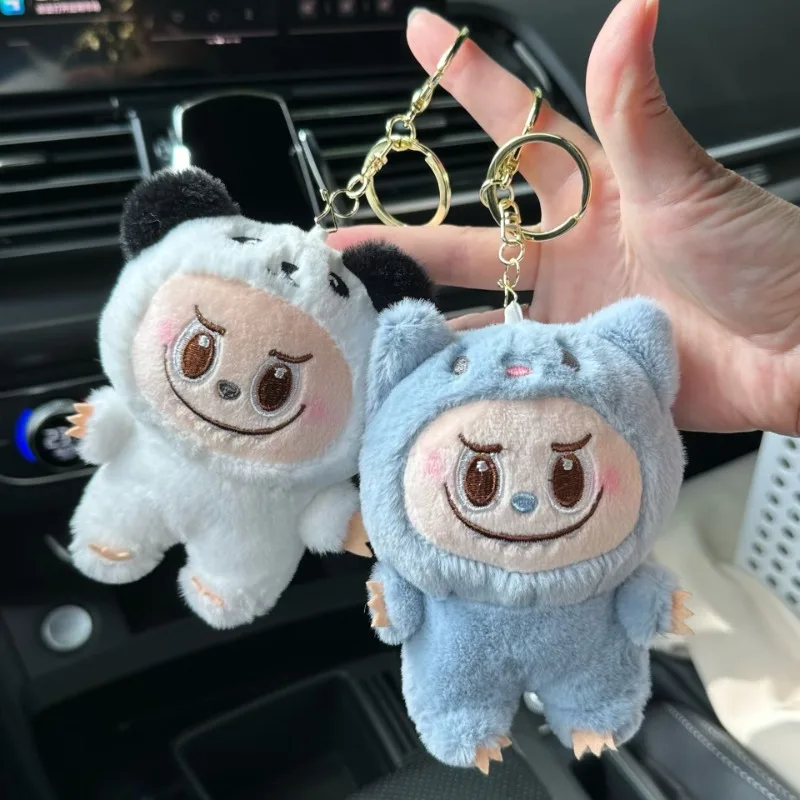 LABUBU New Monster Plush Key Chain Bag Decoration Accessories Plush Doll Bag Pendant Decoration Keychain Women Girls Gifts LABUBU New Monster Plush Key Chain Bag Decoration Accessories Plush Doll Bag Pendant Decoration Keychain Women Girls Gifts