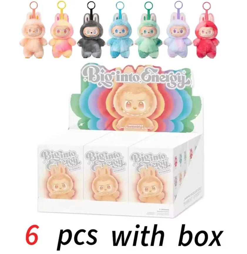 For New The Monster Labubu 3V Blind Box Series PVC Labubu Macaron Pendant Doll Monster Keychain Birthday Holiday For Kids Gift For New The Monster Labubu 3V Blind Box Series PVC Labubu Macaron Pendant Doll Monster Keychain Birthday Holiday For Kids Gift
