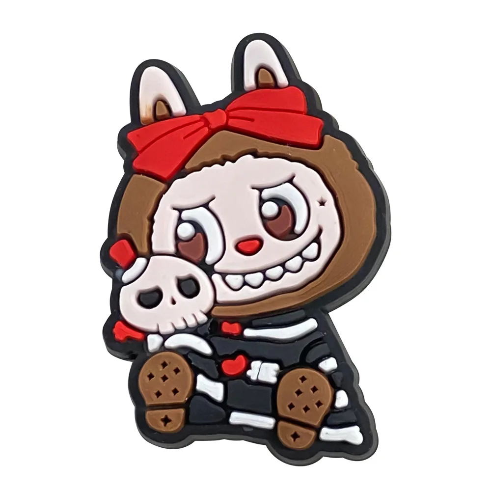 10pcs Labubu Shoe Flower Buckle for Men Women Anime Cartoon Cute Applique Boys Girls Shoes DIY Decorative Products Patch Toys 10pcs Labubu Shoe Flower Buckle for Men Women Anime Cartoon Cute Applique Boys Girls Shoes DIY Decorative Products Patch Toys