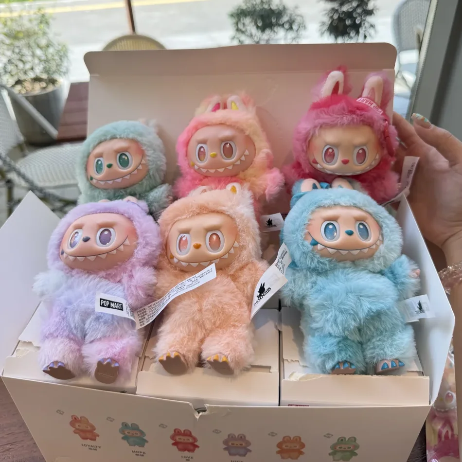 For Labubu V3 2025 New The Monsters Big Into Energy Series Vinyl Pendant Blind Box Kawaii Figure Face Doll Keychain Decor Gift