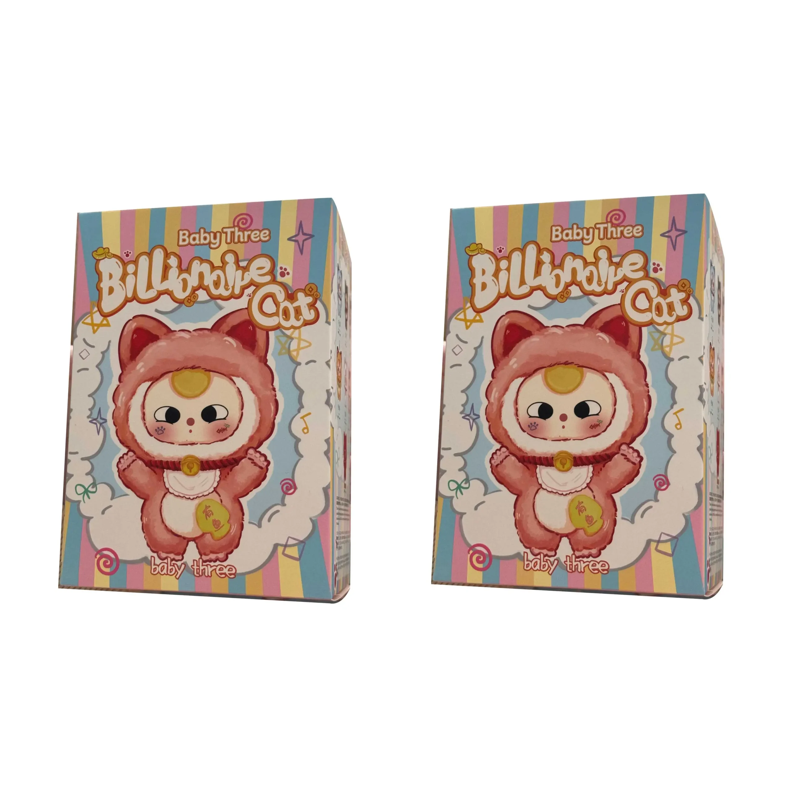 Baby Three Billionaire Lucky Cat Series Blind Box Toys Mystery Box Caixa Misteriosa Plush Doll Stuffed Doll Toy for Girls Gift Baby Three Billionaire Lucky Cat Series Blind Box Toys Mystery Box Caixa Misteriosa Plush Doll Stuffed Doll Toy for Girls Gift