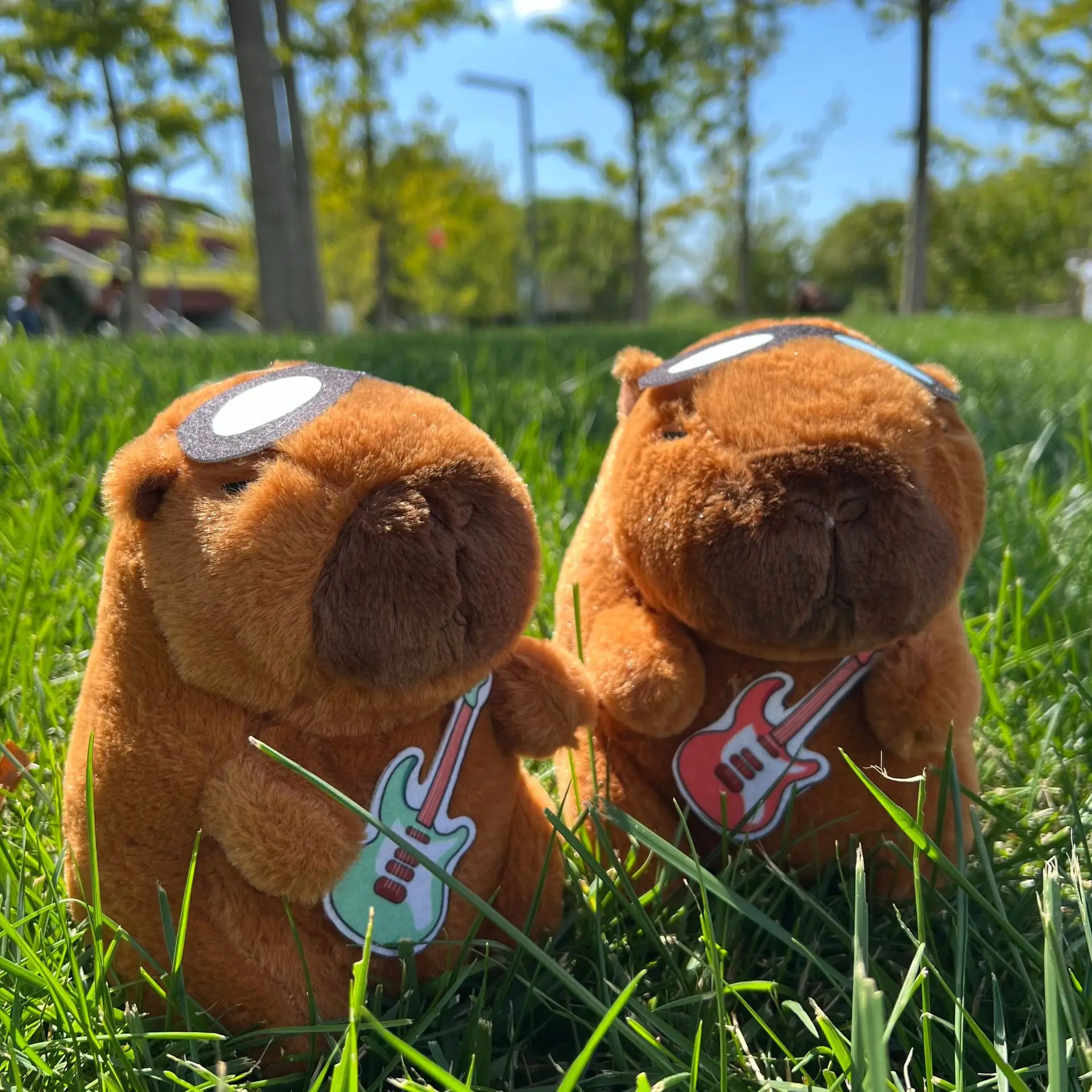 New 21cm Capybara Plush Toy Simulation Capibara Anime Fluffty Toy Cute Soft Stuffed Animals Doll Plush Christmas Gifts for Kids New 21cm Capybara Plush Toy Simulation Capibara Anime Fluffty Toy Cute Soft Stuffed Animals Doll Plush Christmas Gifts for Kids