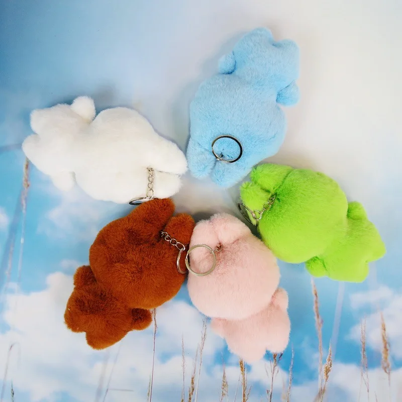 5pcs/lot  Labubu Plush Toy Kawaii White Labubu Stuffed Plushies Toys for Pillow Children Key chain accessories doll  Toys