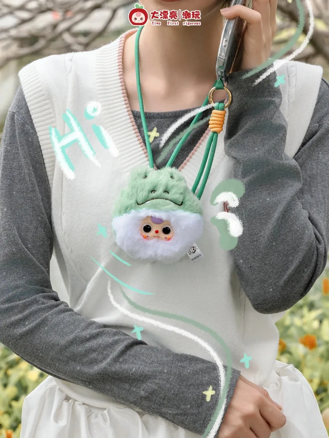 Baby Three Plush Phone Lanyard Blind Box Outdoor Cute Plush Keychain Pendant Phone Decoration Doll Trendy Toy Kid Christmas Gift Baby Three Plush Phone Lanyard Blind Box Outdoor Cute Plush Keychain Pendant Phone Decoration Doll Trendy Toy Kid Christmas Gift