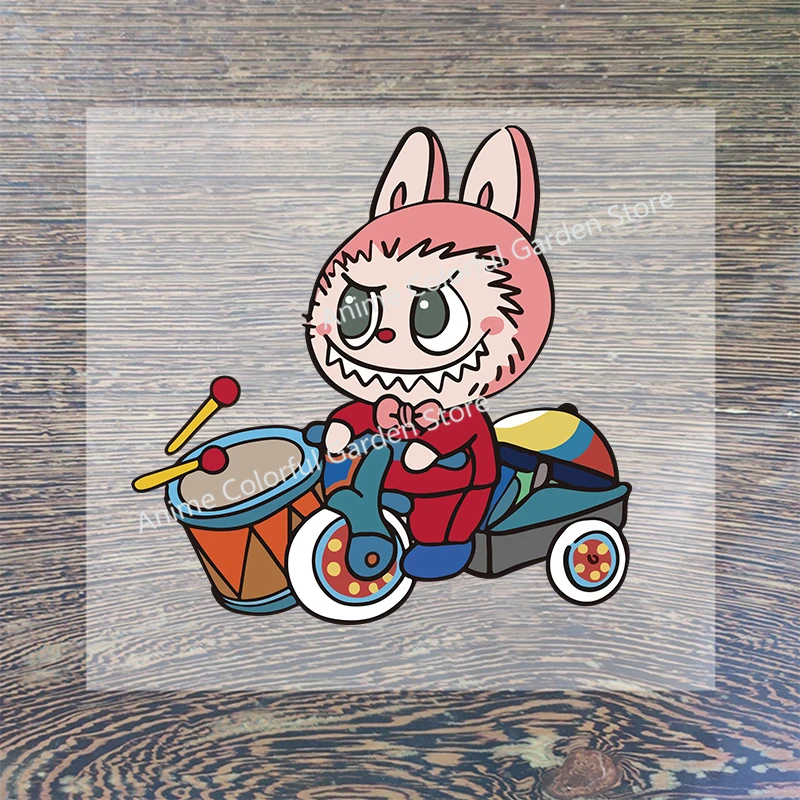 Labubu Iron on Patches for Clothing Anime Cartoon DIY Hoodie Hat T-shirt Heat Transfer Patch Clothes Custom Vinyl Sticker Gifts Labubu Iron on Patches for Clothing Anime Cartoon DIY Hoodie Hat T-shirt Heat Transfer Patch Clothes Custom Vinyl Sticker Gifts