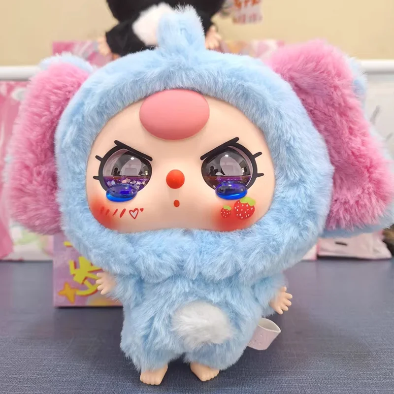 Baby Three Big Head Baby Zipper Bag Series Blind Box Desktop Exquisite Decoration Plush Doll Creative Fun Mysterious Box Gift Baby Three Big Head Baby Zipper Bag Series Blind Box Desktop Exquisite Decoration Plush Doll Creative Fun Mysterious Box Gift