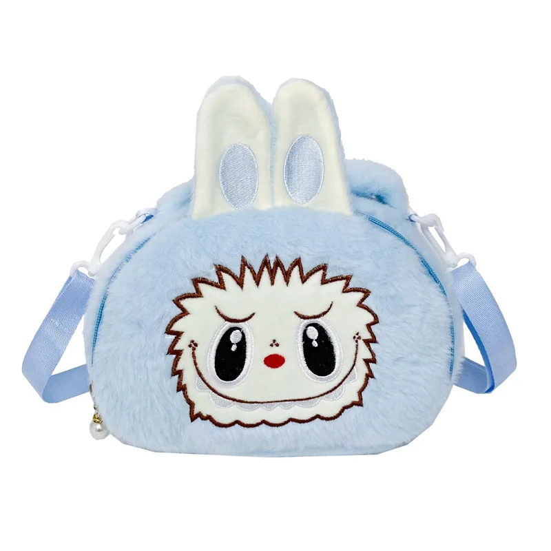 Labu Crossbody Bag Cartoon Backpack Doll Change Plush Bag Children'S Backpack Cartoon Bag Shoulder Bag Handbag Girl Gift Labu Crossbody Bag Cartoon Backpack Doll Change Plush Bag Children'S Backpack Cartoon Bag Shoulder Bag Handbag Girl Gift