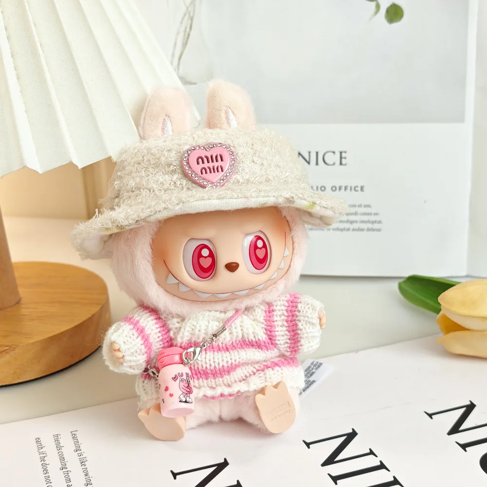 Only Labbubu Clothes Labubu Doll Accessories Kawaii Jewelry Cute Doll Ornament Christmas Gift Creative Labubu Keyring Kids Toys