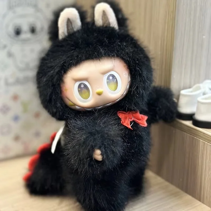 2025 Hot Selling Labubu Pink Luck Change Handmade Modification Cute Doll Replica Desktop Decoration Trendy Decor Holiday Gifts 2025 Hot Selling Labubu Pink Luck Change Handmade Modification Cute Doll Replica Desktop Decoration Trendy Decor Holiday Gifts