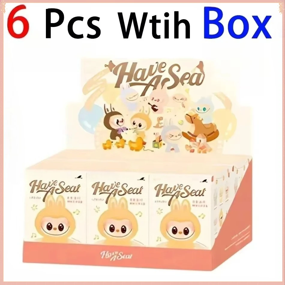 High Quality Macaron The Monsters Labubu Sitting Party Vinyl Plush Blind Box Decorative Surprise Box Doll Collection Gift High Quality Macaron The Monsters Labubu Sitting Party Vinyl Plush Blind Box Decorative Surprise Box Doll Collection Gift
