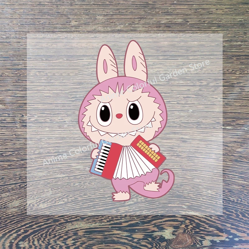 Labubu Iron on Patches for Clothing Anime Cartoon DIY Hoodie Hat T-shirt Heat Transfer Patch Clothes Custom Vinyl Sticker Gifts Labubu Iron on Patches for Clothing Anime Cartoon DIY Hoodie Hat T-shirt Heat Transfer Patch Clothes Custom Vinyl Sticker Gifts
