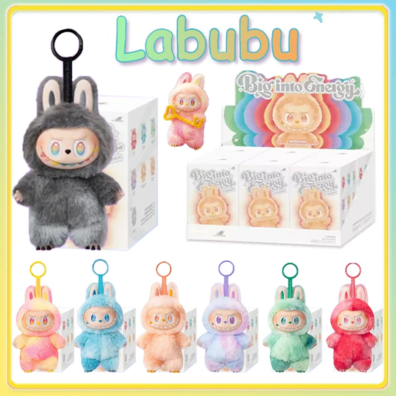 For Labubu V3 2025 New The Monsters Big Into Energy Series Vinyl Pendant Blind Box Kawaii Figure Face Doll Keychain Decor Gift