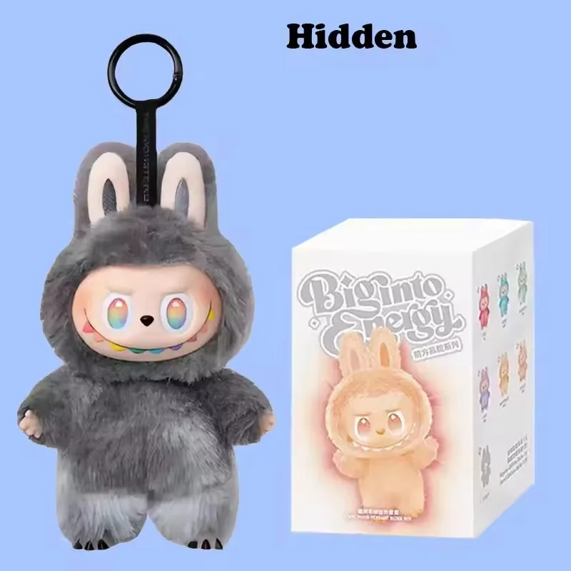 High Quality Macaron For Labubu V3 The Monsters Big Into Energy Series Blind Box Vinyl Plush Doll Pendant Gradient Color Gift