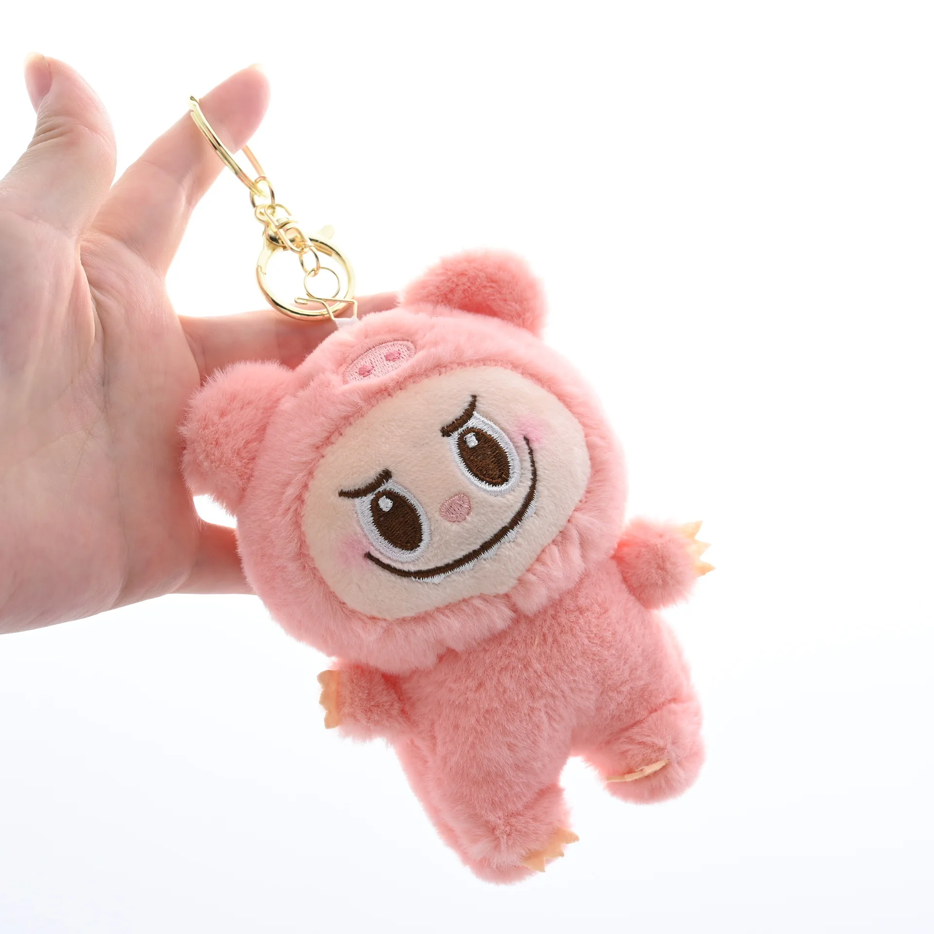 LABUBU New Monster Plush Key Chain Bag Decoration Accessories Plush Doll Bag Pendant Decoration Keychain Women Girls Gifts LABUBU New Monster Plush Key Chain Bag Decoration Accessories Plush Doll Bag Pendant Decoration Keychain Women Girls Gifts